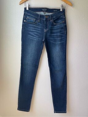 Judy Blue Skinny Fit Jeans Dark Wash Whiskers Size 27 or 5